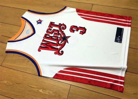 Denver Nuggets 3 Allen Iverson 2008 All Star Game Swingman Jersey